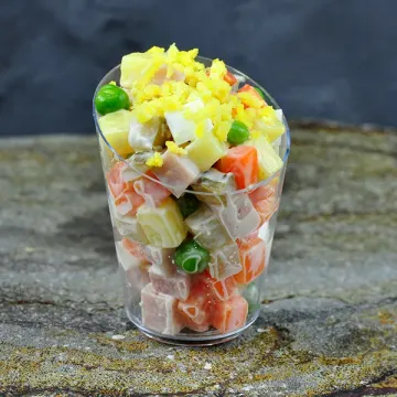 Мини-салат «Оливье к празднику», 50 г