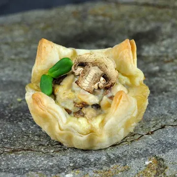 Мини-киш «Курица и грибной акцент», 35 г