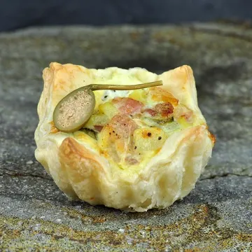 Мини-киш «Мясной и картофельный», 35 г